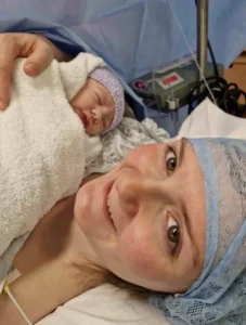 Betty calm c section at darent valley