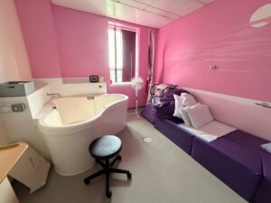 Planning a water birth at darent valley birth centre