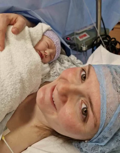 Betty calm c section at darent valley